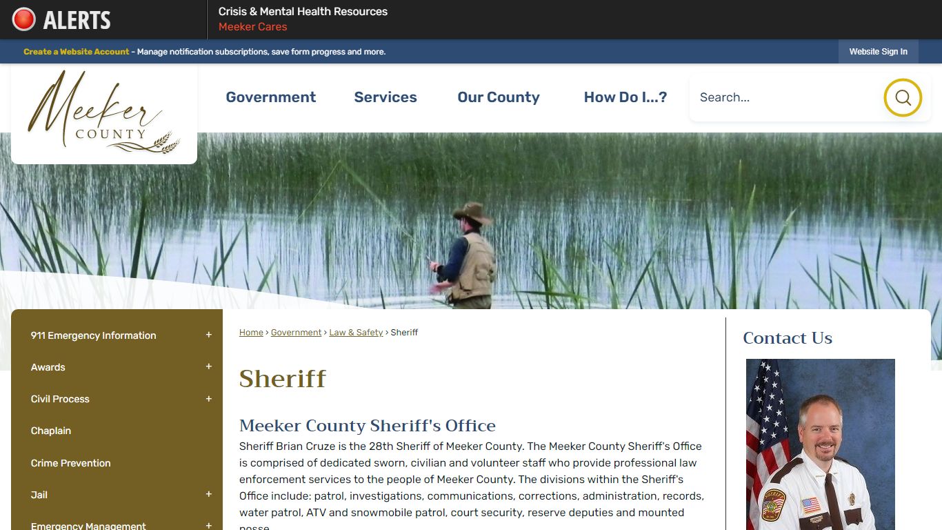 Sheriff | Meeker County, MN - Official Website